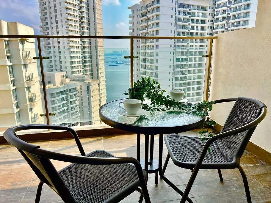 아파트 Country Garden Danga Bay Bay Point By R9 Homestay 조호르 바루 말레이시아