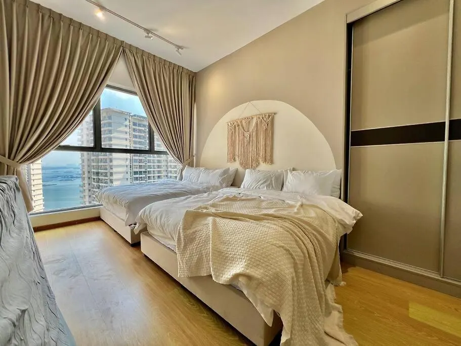 아파트 Country Garden Danga Bay Bay Point By R9 Homestay 조호르 바루 말레이시아