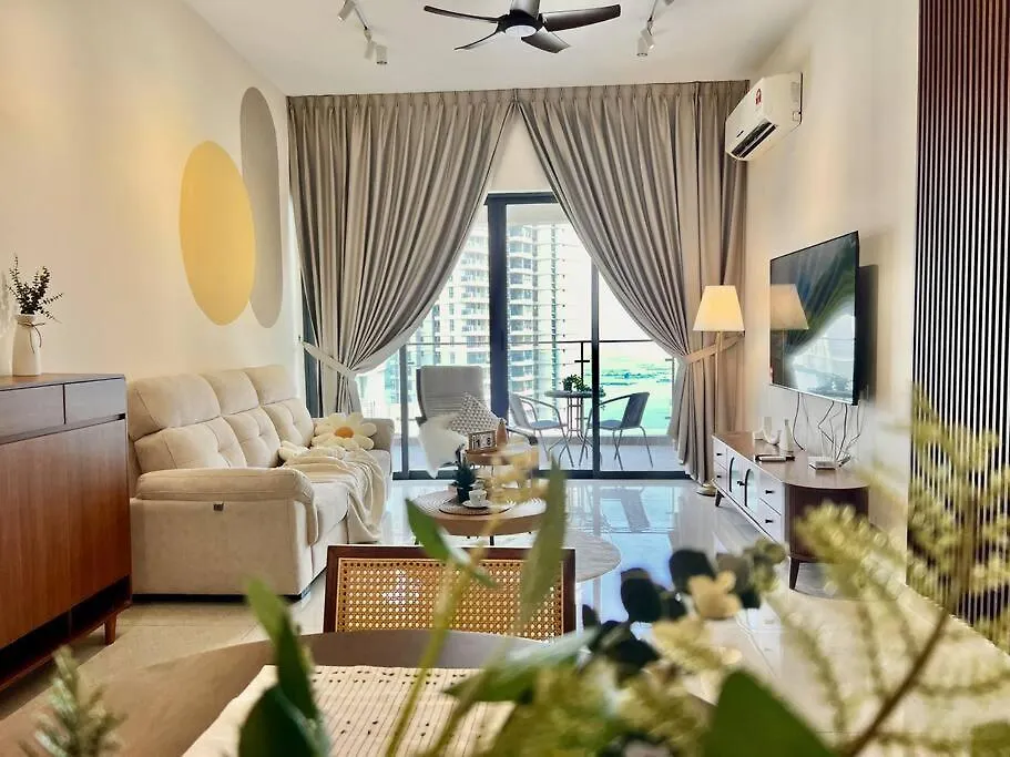 아파트 Country Garden Danga Bay Bay Point By R9 Homestay 조호르 바루
