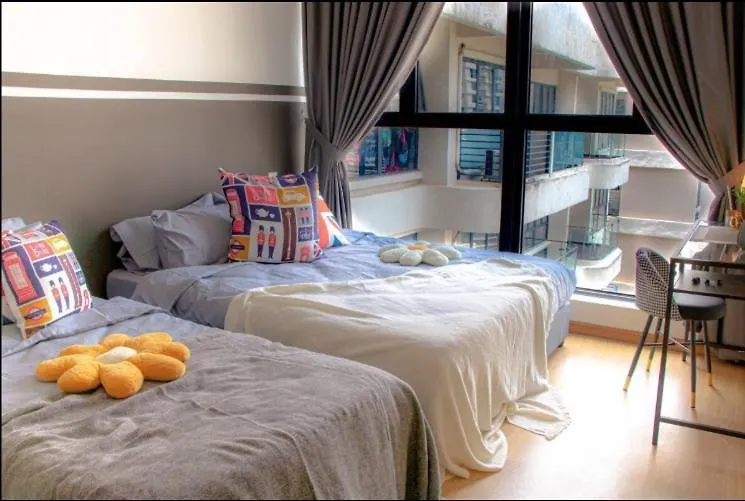 아파트 Country Garden Danga Bay Bay Point By R9 Homestay 조호르 바루
